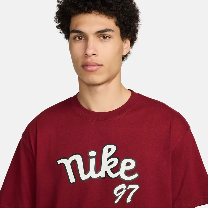 Nike Maroon Men's Max90 T-Shirt for Men | Best Price UAE
