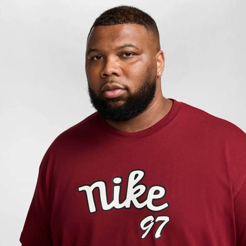Nike Maroon Men's Max90 T-Shirt for Men | Best Price UAE