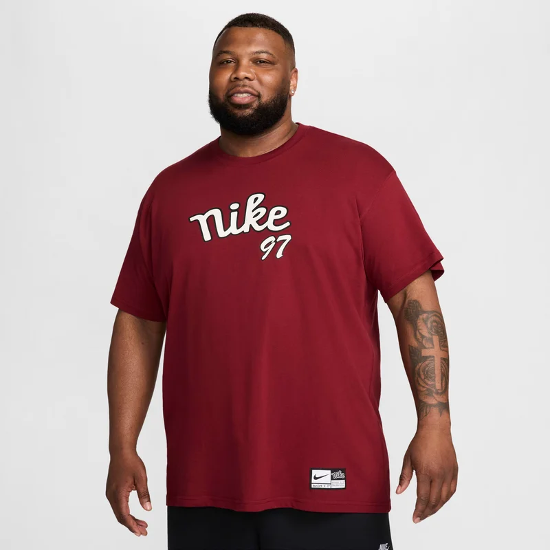 Nike Maroon Men's Max90 T-Shirt for Men | Best Price UAE