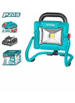 TOTAL Led Floodlight 20 V 1800 + Battery + Charger Twli20258 
