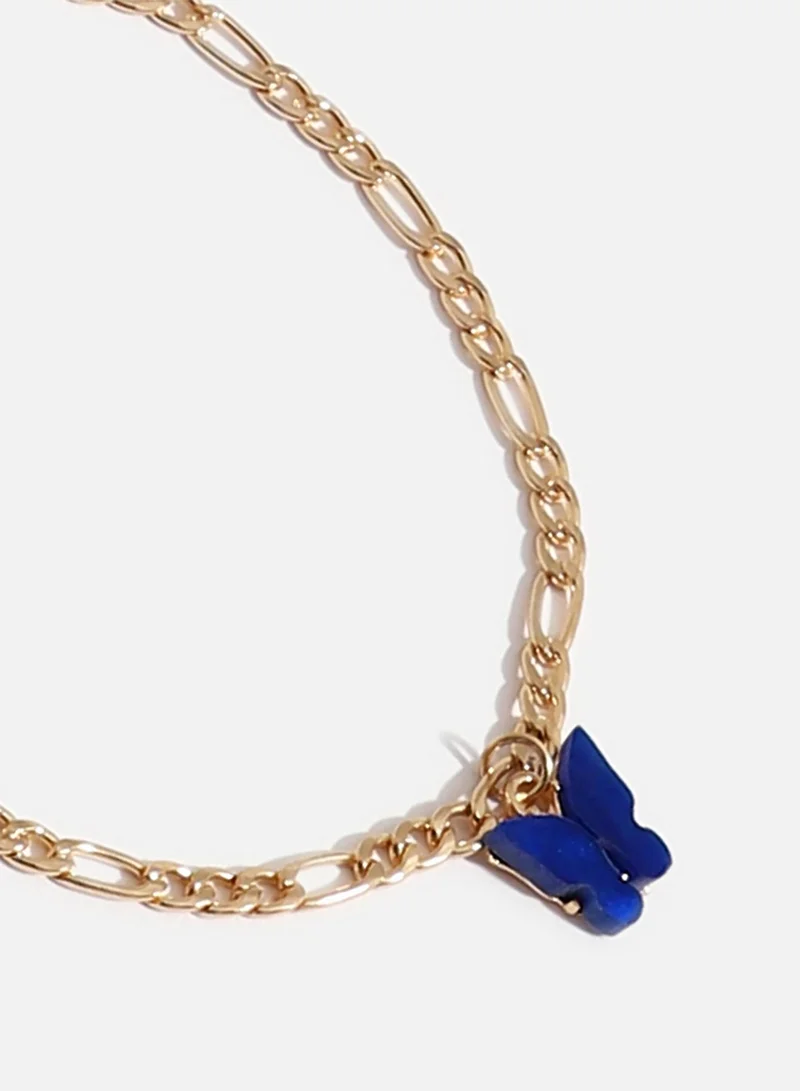 SOHI  Set Of 2 Anklet And Artificial Bracelet Jewellery for Women | Best Price UAE