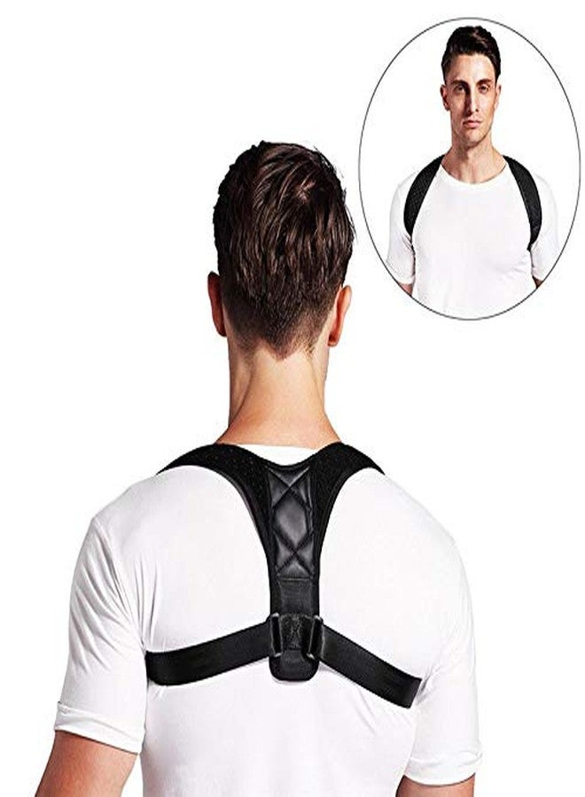 Designeez 1Pc Adjustable Posture Corrector Upper Back Shoulder Support Brace and Corset Clavicle Correction Belt for Men Women - Image 2