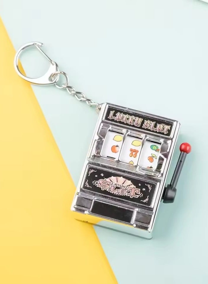 Goolsky Classic Toys Keychain Fun Creative Car Accessory Keyring Pendant Gift Fruit Machine Summer New  - Image 1