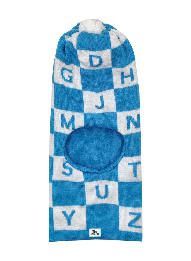 Kidbee Baby Soft Woolen Monkey Cap for Babies | Warm & Stretchable Winter Cap | Unisex Multicolor Beanie (in, Age, 3 Years, 4 Years, LightBlue) - Image 4