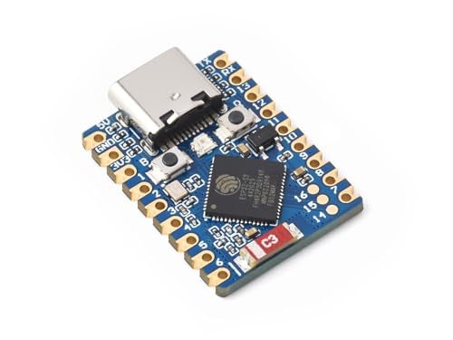 Waveshare لوحة تطوير ميني وايفشير ESP32-S3، مبنية على معالج ثنائي النواة ESP32-S3FH4R2، تردد تشغيل 240MHz، واي فاي 2.4GHz وبلوتوث 5 - Image 1