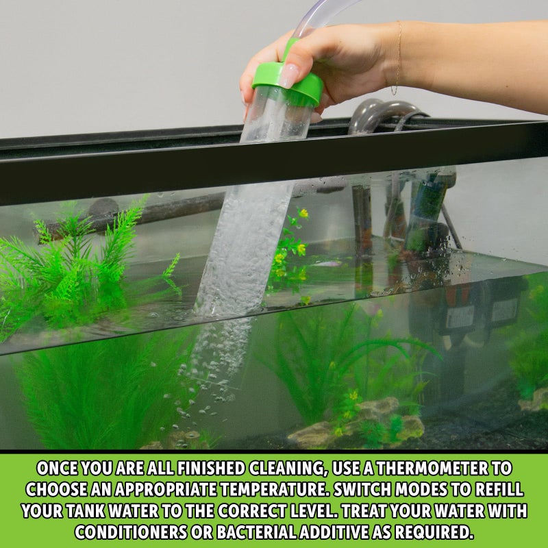 Python No Spill Clean and Fill Aquarium Maintenance System, Gravel Cleaner and Water Changer, 25 Foot - Image 5