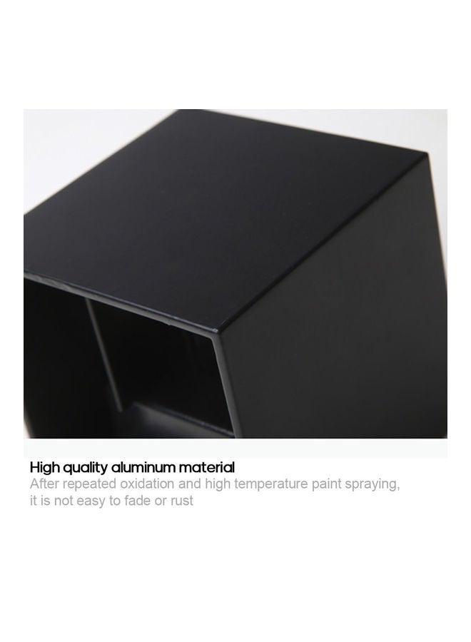 NIBEMINENT Waterproof Dimmable Square Background Whole Lamp 12W Gray Shell White Light Grey 11*11*11cm - Image 5