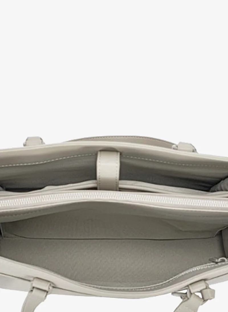 David Jones  David Jones faxu leather shopper and city shoulder bag CM7694| Large size top handle handbag with compartment for work, city, travel and everyday use for Women | Best Price UAE