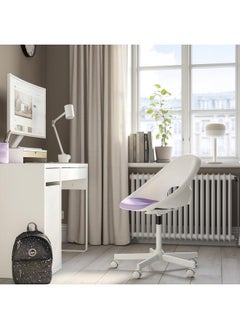 erorex Swivel chair + pad, white/lilac  - Image 3