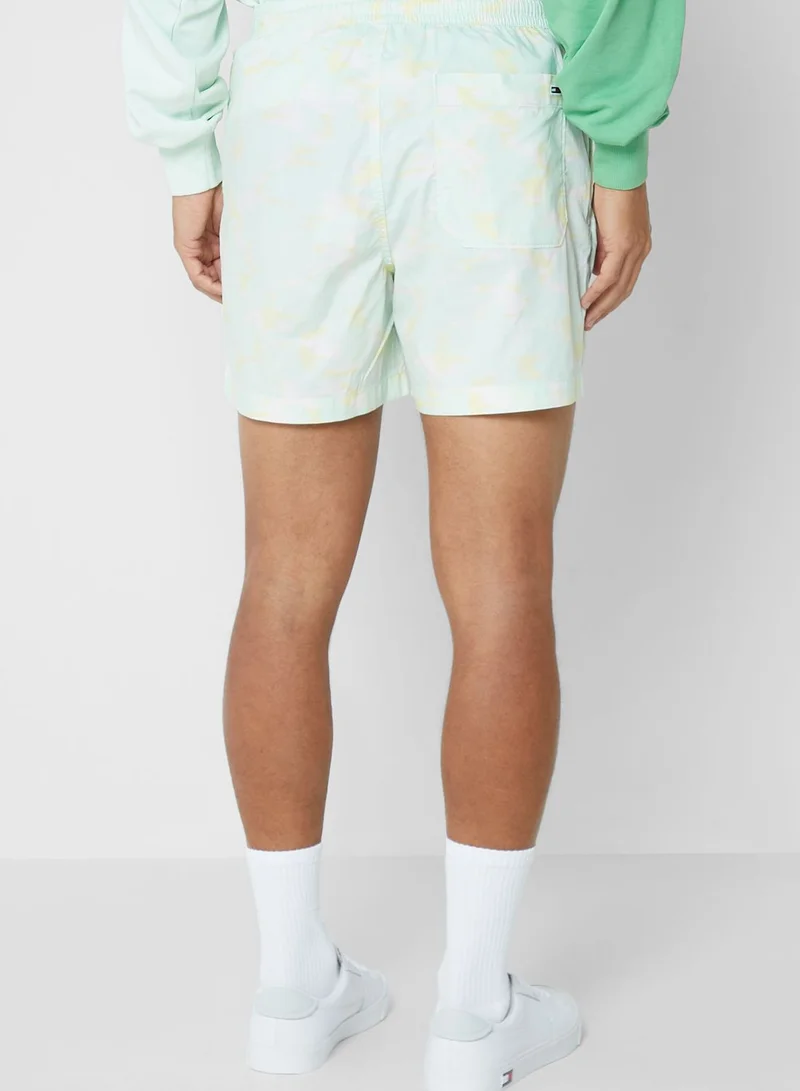 TOMMY JEANS Aop Print Beach Shorts