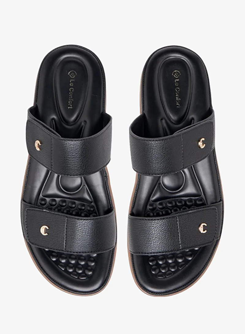 لو كونفورت صنادل نسائية مريحة سهلة الارتداء بنقوش