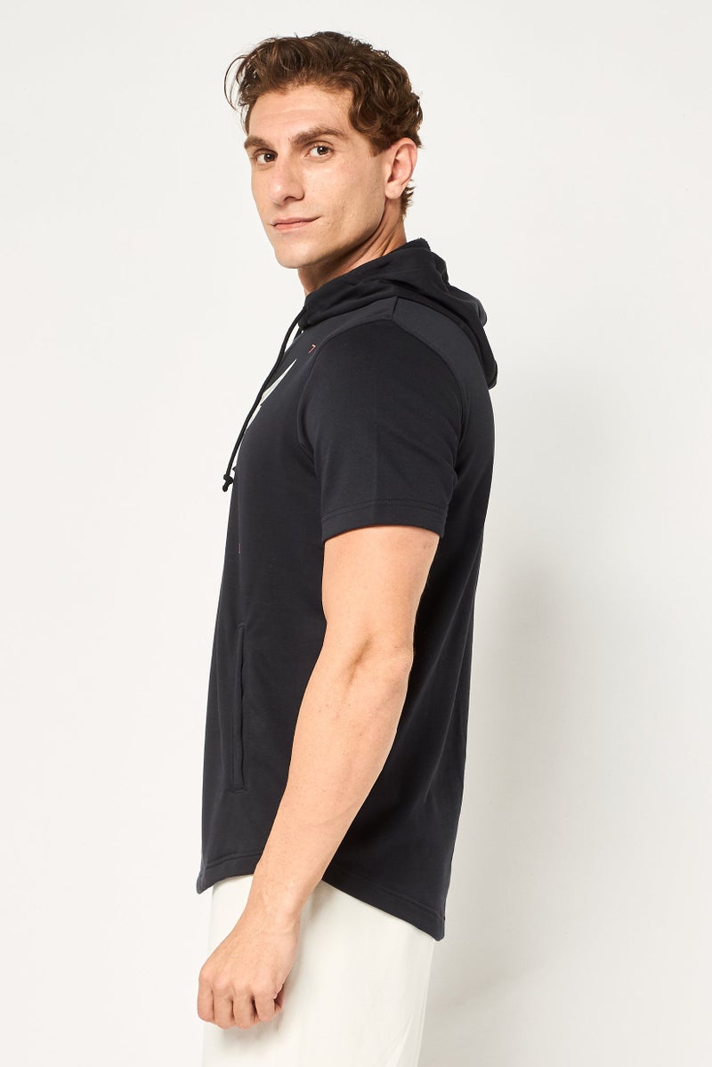 Under Armour x Project Rock Men Regular Fit Long Sleeve Outdoor Hoodie, Black - Image 4