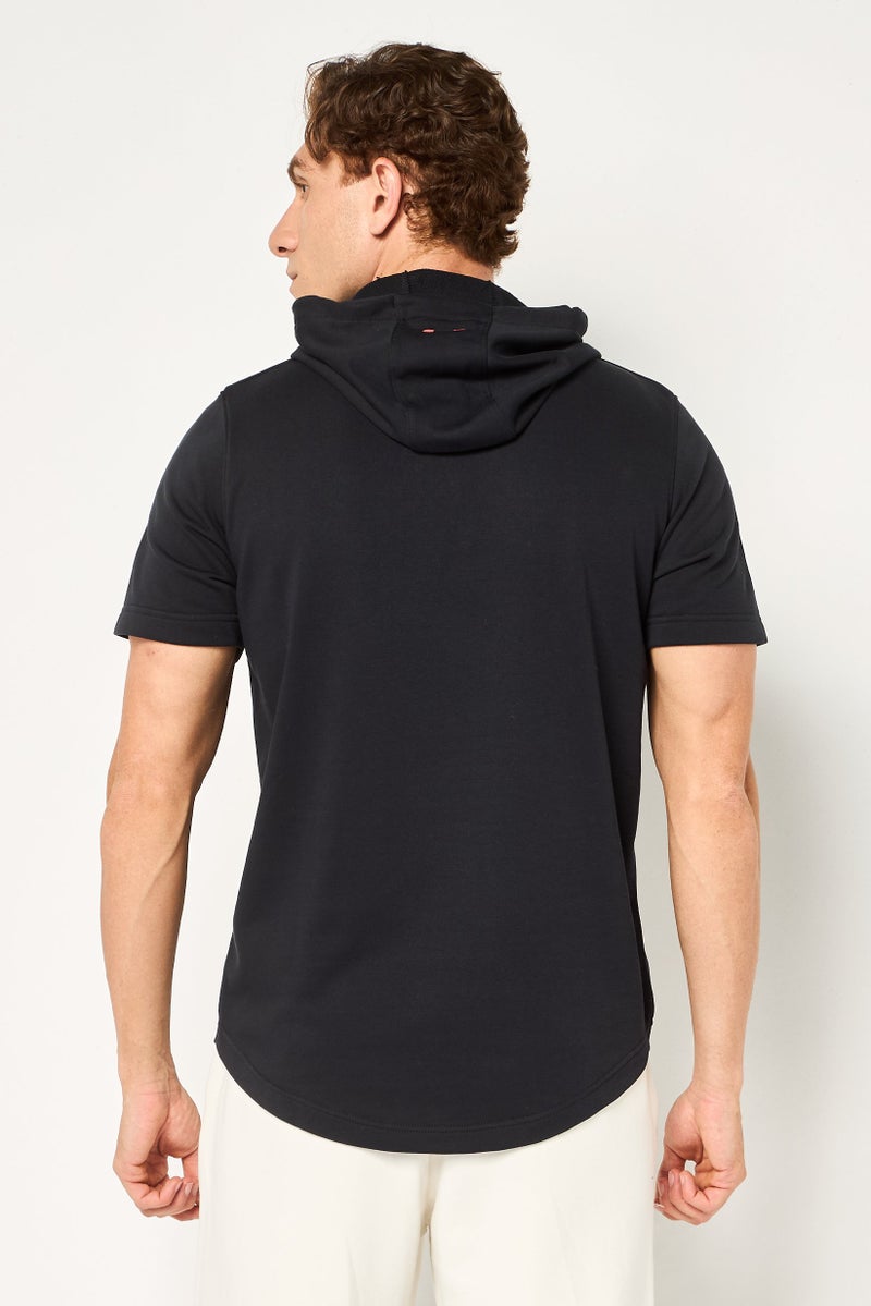 Under Armour x Project Rock Men Regular Fit Long Sleeve Outdoor Hoodie, Black - Image 3