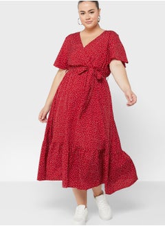 Ginger Plus Belted Fit & Flare Dress  - Image 1