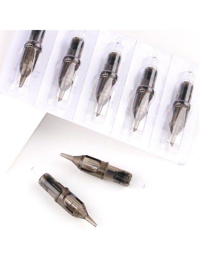 GMORO 10PCS Tattoo Needle, Tattoo Syringe Needle Round Lined Film Professional Disposable Tattoo Needle For Rotary Tattoo Machine (1201RL)  - Image 4