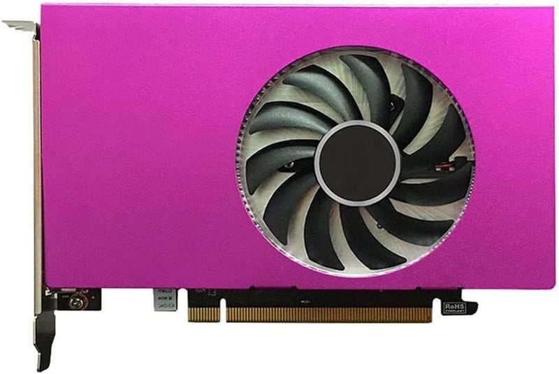 Graphics Card, 4 Ports, 10bit Color Depth, Low Noise, Split Screen Support - Image 1