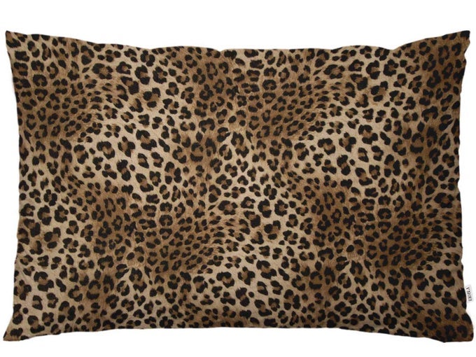 THROW PILLOW COVER LEOPARD PRINT PATTERN SAFARI WILD ANIMAL THEME PATTERN LEO SKIN CHEETAH TIGER DECOR LUMBAR PILLOW CASE CUSHION FOR SOFA COUCH BED STANDARD QUEEN SIZE 20X30 INCH