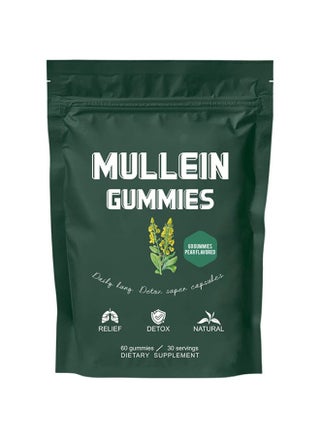 Mullein Leaf Extract Gummies For Lung Cleanse Vegan Mullein Gummies For Lung With Quercetin & Bromelain Vitamin D3 For Calm & Gut Health Chewable Herbal Supplements 60 Counts - pzsku/ZA981041AE76AAA917479Z/45/1747281665/f60bd3e6-10d1-4bb2-8ea2-621080bf15cb