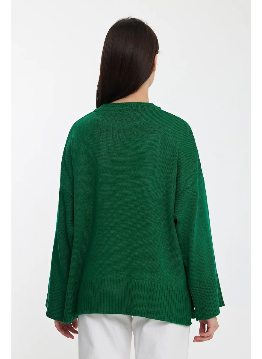 الكسندرجاردي Alexandergardı Oversize Basic Sweater(A92145-S)