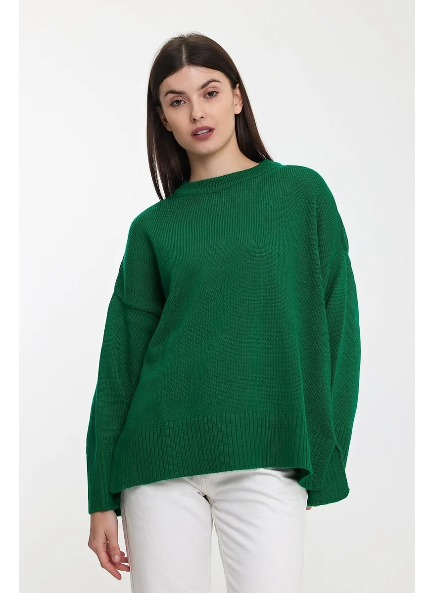 الكسندرجاردي Alexandergardı Oversize Basic Sweater(A92145-S)