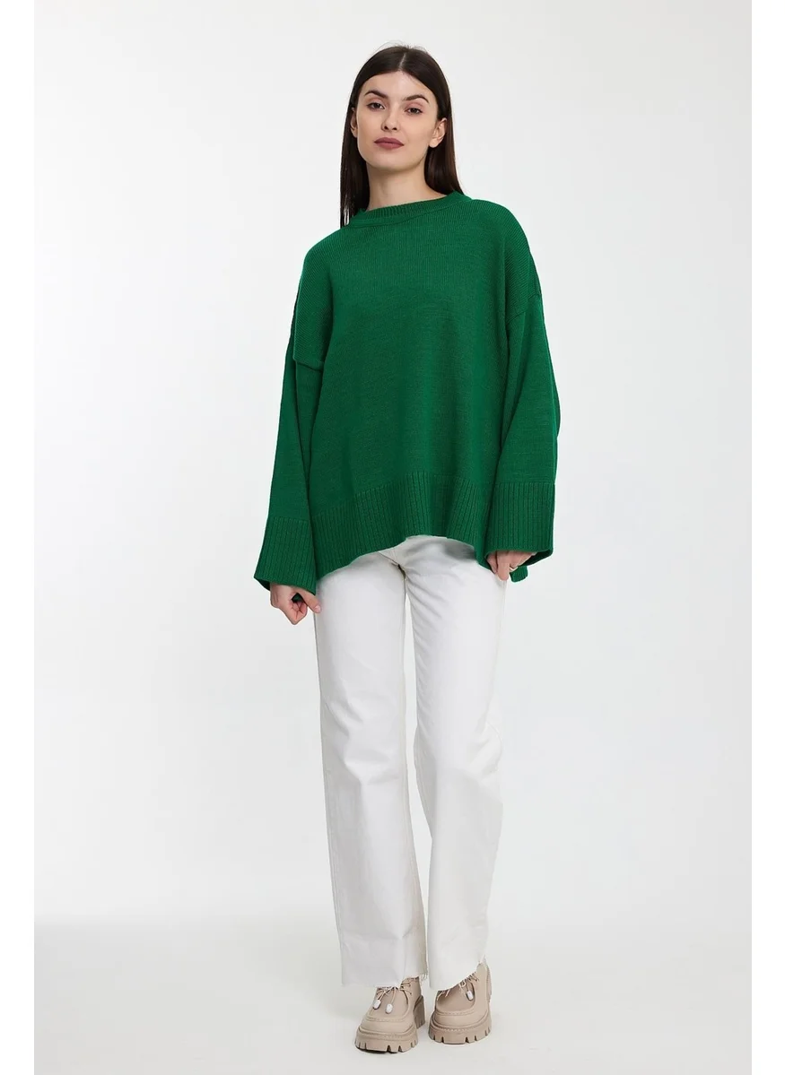 الكسندرجاردي Alexandergardı Oversize Basic Sweater(A92145-S)