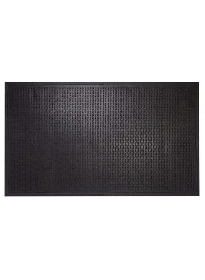 Envelor Envelor Maze Shoe Scraper Mat Doormat Outdoor Rubber Mat for Floor Indoor Outdoor Mat for Home Entrance Heavy Duty Commercial Rubber Floor Mat Garage Entry Foot Scraper Door Mat Outside 36 x 60 inches  - Image 1
