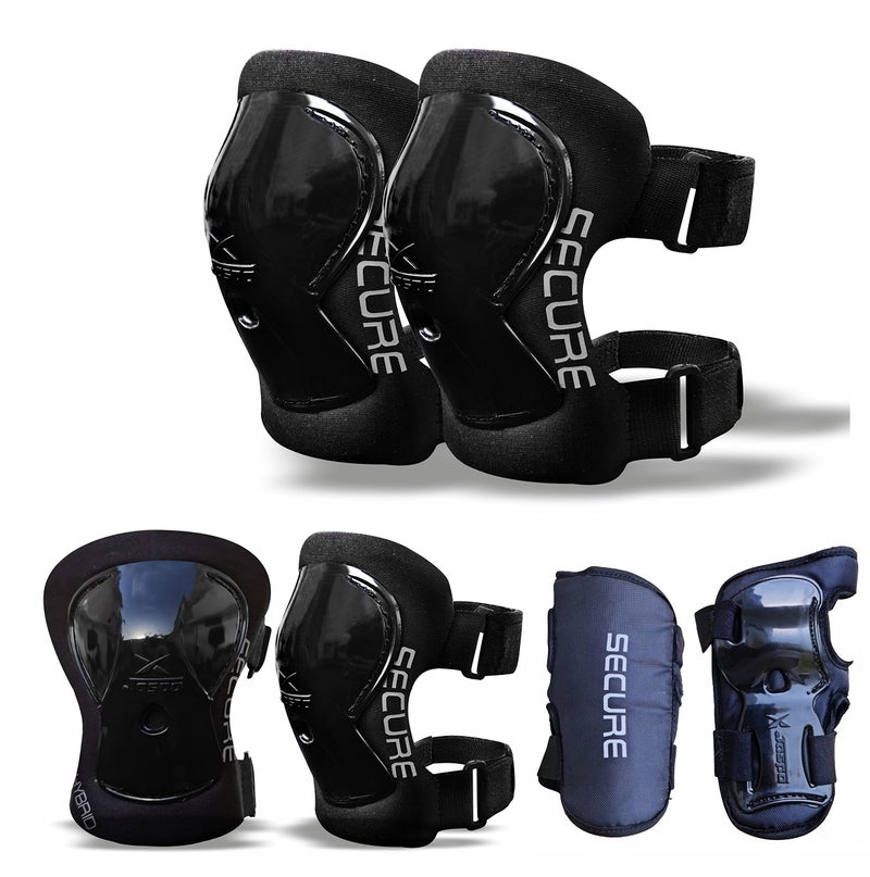 jaspo Hail Stone Pro Shoe Skate Combo Size-11 UK (for Age Group 4-5 Years), Unisex, Roller_Derby_Wheel (Sky Blue) - Image 4