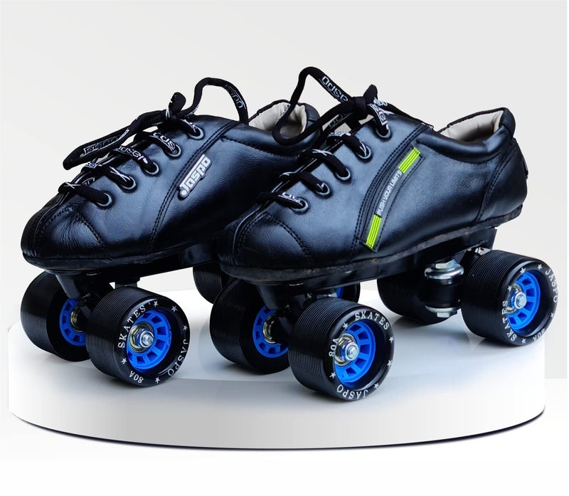 jaspo Hail Stone Pro Shoe Skate Combo Size-11 UK (for Age Group 4-5 Years), Unisex, Roller_Derby_Wheel (Sky Blue) - Image 3