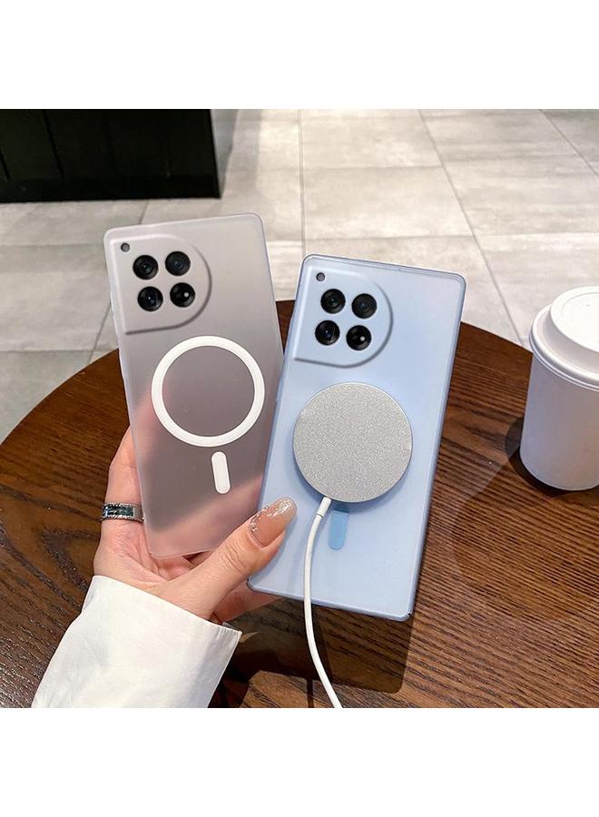 اس-توب جراب لهاتف OnePlus 12 Fine Hole Ice Fog MagSafe PC Phone - Image 4