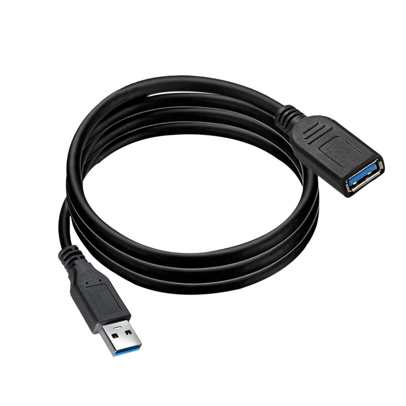 Storite USB 3.0 Extension Cable A Male to A Female – SuperSpeed 5Gbps Data Transfer Cord for Laptop, PC, Mac, Printer, Hard Drive, USB Hub (1.5 Meter / 150cm) - Image 1
