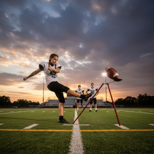 Markwort WIZARD KICKING STIX FOOTBALL HOLDER.,Red,White - Image 5