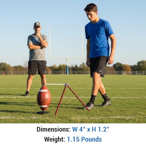 Markwort WIZARD KICKING STIX FOOTBALL HOLDER.,Red,White - Image 3