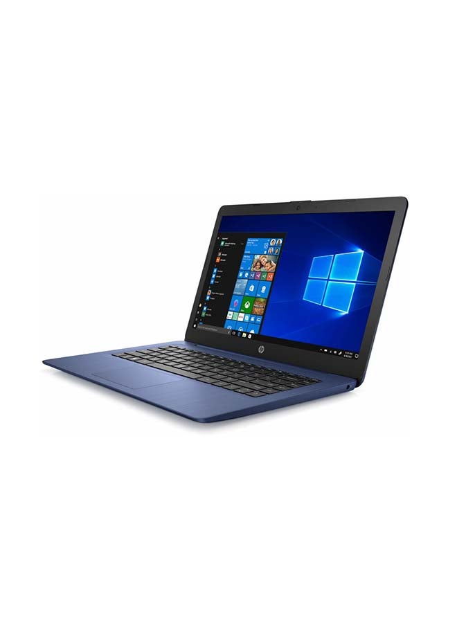 HP لابتوب ستريم ‎14-CB171 بشاشة مقاس 14 بوصة بدقة (1366x768)، معالج إنتل سيليرون ثنائي النواة طراز N4000 تردد 1.1 جيجاهرتز وذاكرة داخلية eMMC سعة 64 جيجابايت وذاكرة رام سعة 4 جيجابايت وبلوتوث وويندوز 10 وكاميرا ويب اللغة الإنجليزية أزرق - Image 3