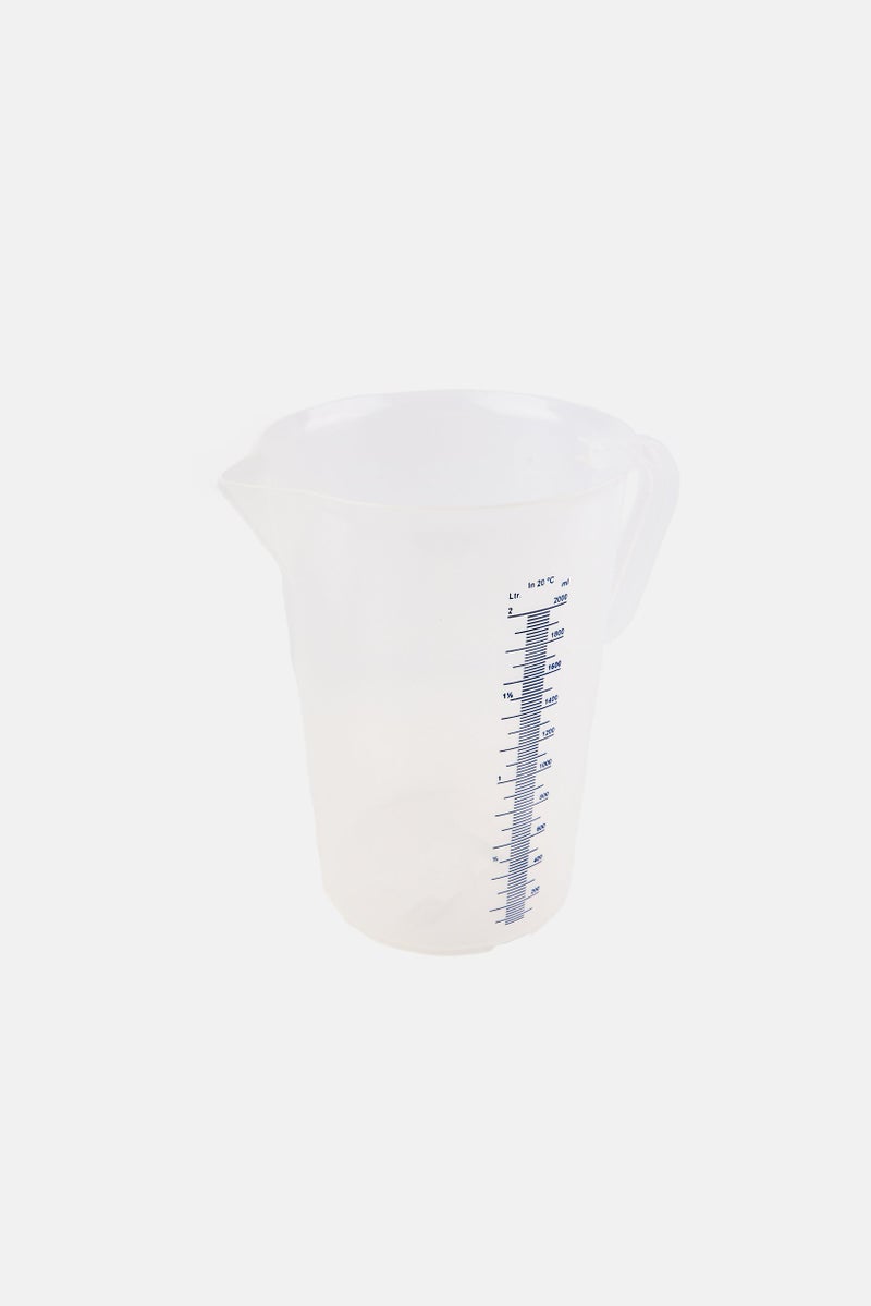 Maser Plastic Measuring Jug 2L, Transparent - Image 2