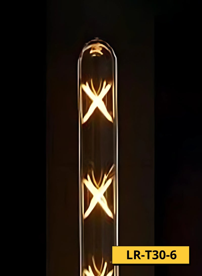 بي أيه بي لمبة LED ديكورية طويلة بقوة 6 واط وبقاعدة E27 اضاءة قوية لون الإنارة أصفر - Image 4