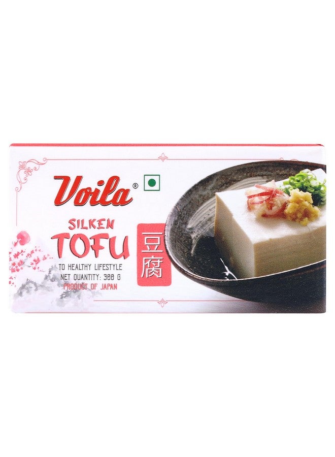 Voila Silken Tofu (Soya Paneer) 300g | Low Fat & High Protein Japanese Snack | Shelf Stable | Product of Japan | Ambient Storage - Image 1
