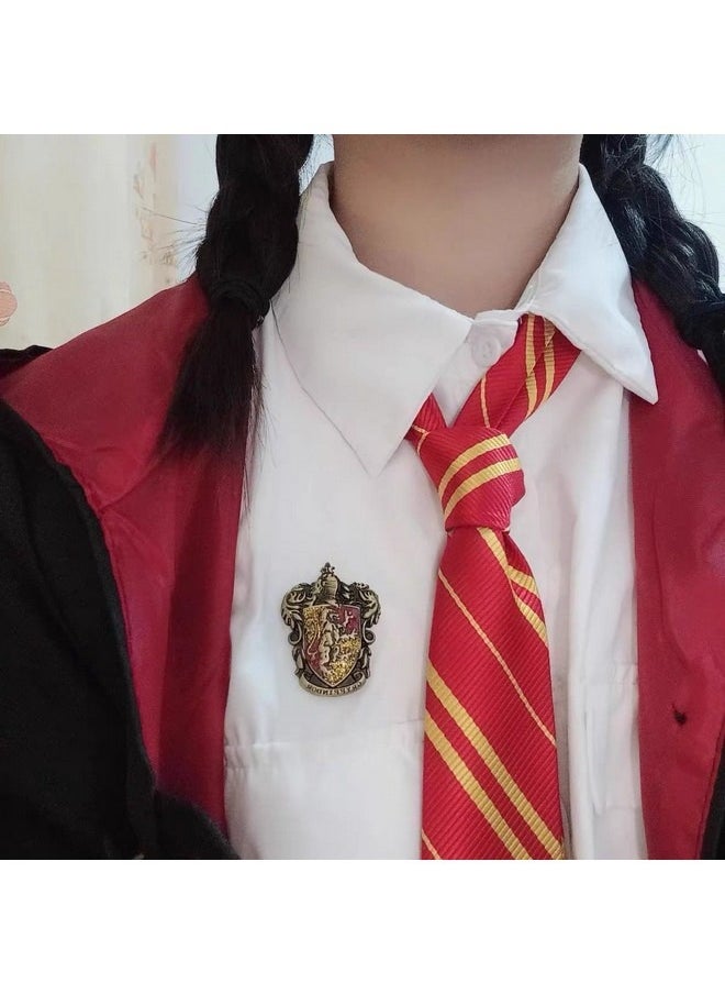 Generic - Harry Potter School Of Witchcraft Brooch, Creative Alloy Crest Pins Brooch for School Bag Jackets Sweaters Scarf Jeans Badge Backpacks Accessory - Image 1