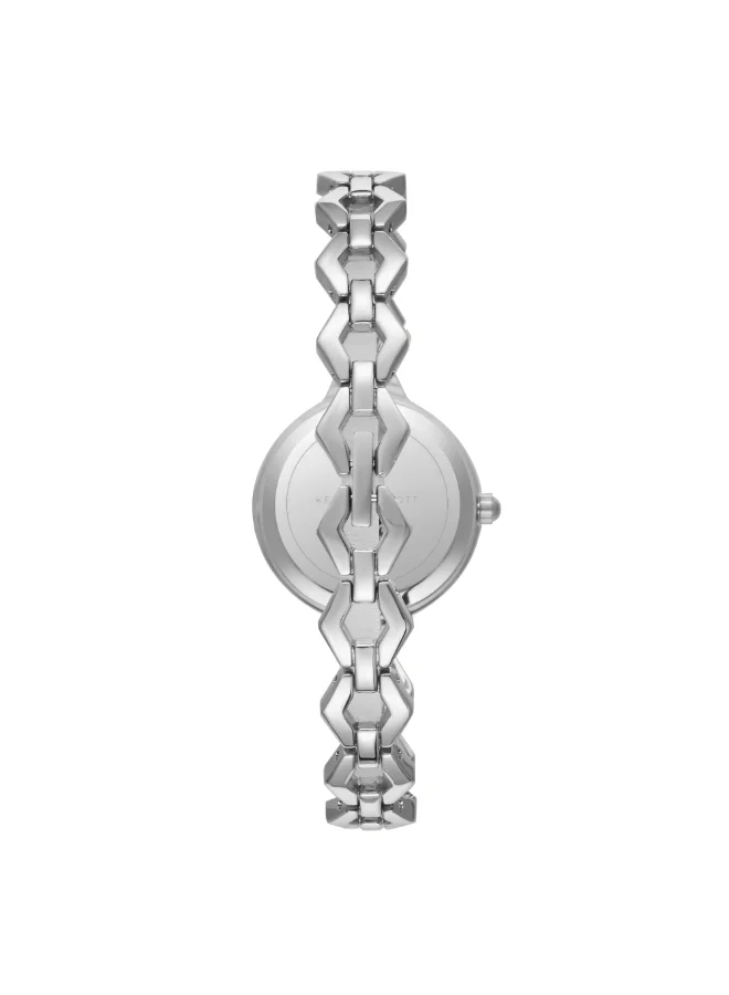 KENNETH SCOTT Women's Stainless Steel Analog Watch K23508-SBSG - 28 mm