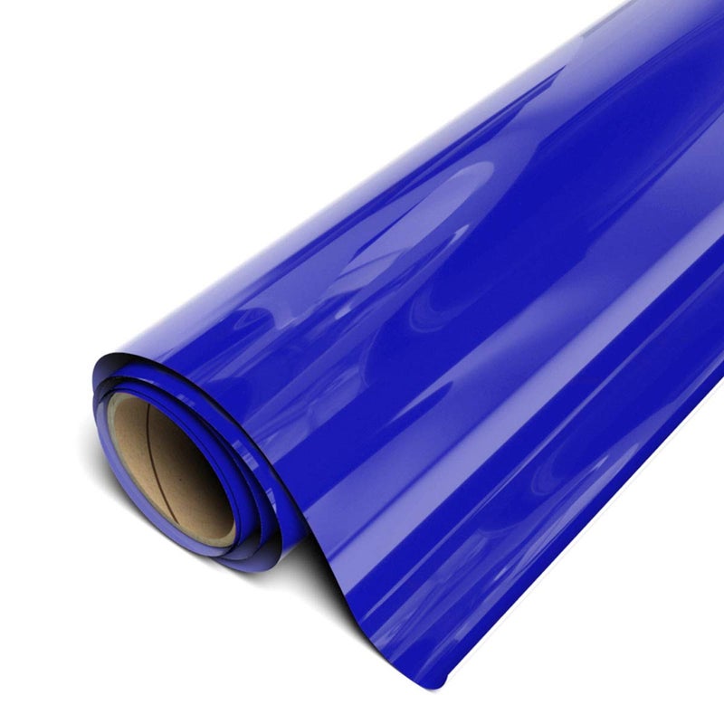 Siser EasyWeed Heat Transfer Vinyl 118 x 5ft Roll Royal Blue Compatible with Siser Cricut Silhouette and Other CraftProfessional Cutters CPSIA Certified