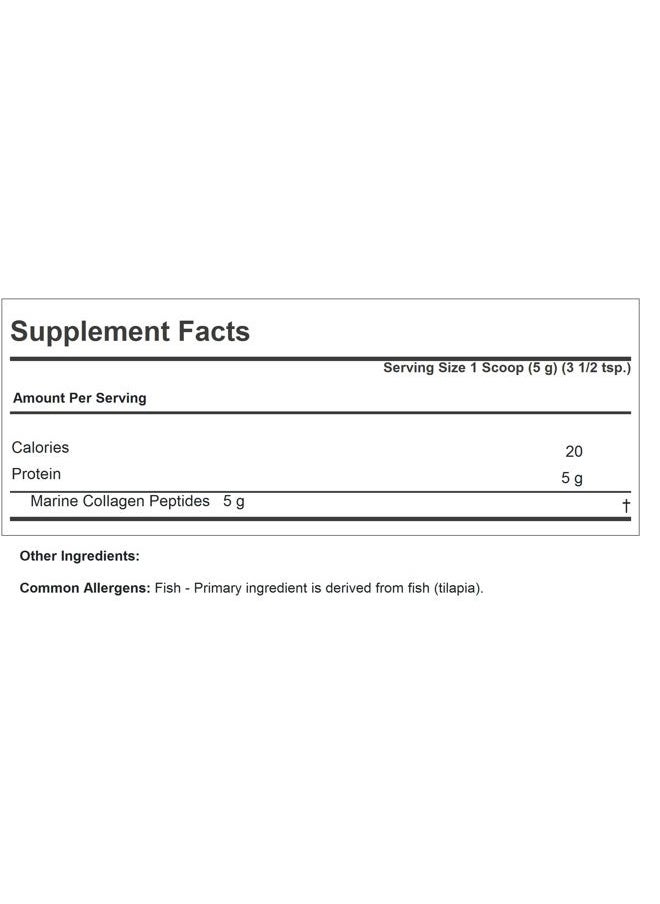 Andrew Lessman - Marine Collagen Peptides 120 Servings - Supports Radiant Smooth Soft Skin, Comfortable Joints. Pure. Super Soluble No Fishy Flavor No Additives Non-GMO - Image 1