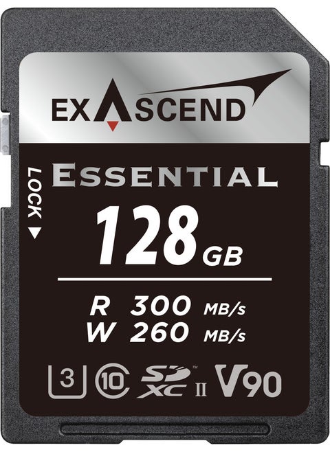 Essential 128GB Series UHS-II SDXC V90 Memory Card