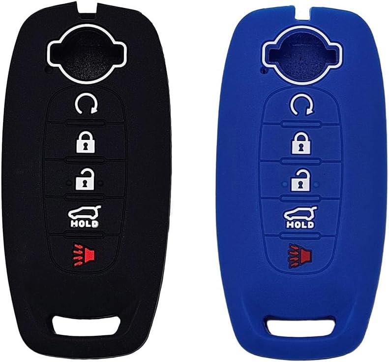 Autobase Silicone Key Fob Cover for Nissan Rogue Pathfinder - Image 1