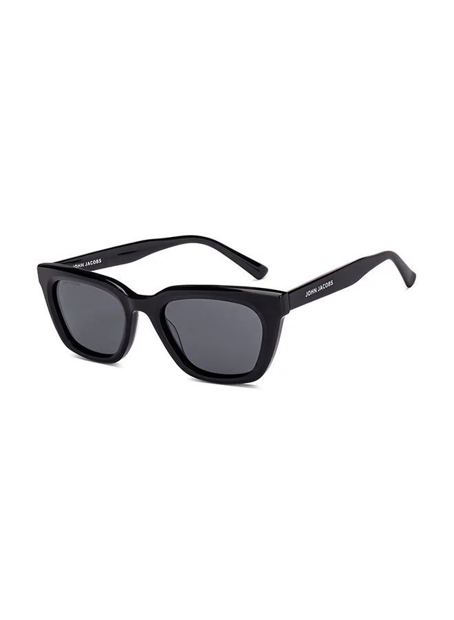 John Jacobs Black Full Rim Aviator John Jacobs JJ Tints JJ S70012-C1 Sunglasses