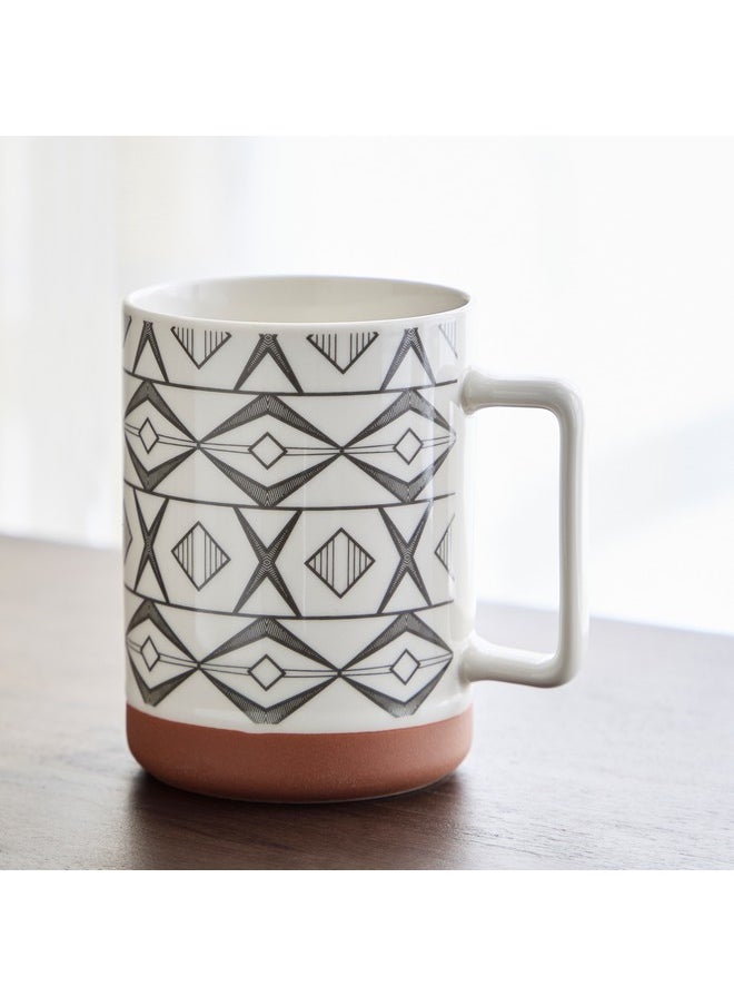 Home Box Trendy Diamond Mug with Base 400 ml  - Image 5