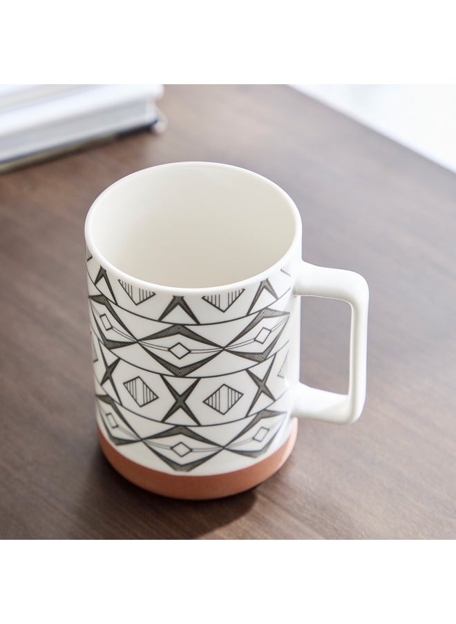 Home Box Trendy Diamond Mug with Base 400 ml  - Image 2
