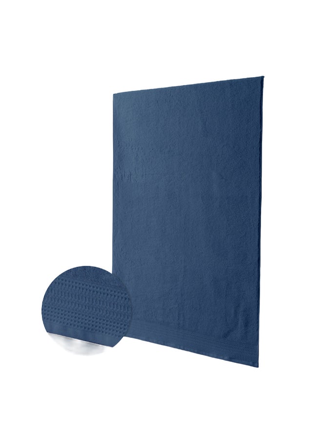 MTS High Absorbency Soft Cotton Towel Navy Blue 70 x 140 cm 165-24NBLUE