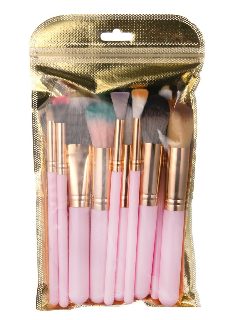 10-Piece Makeup Multi Use Brush Set - Image 5