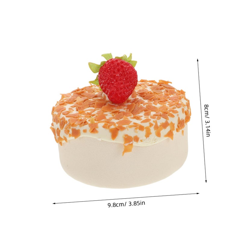 Realistic Faux Birthday Cake Decor Simulation Dessert For Home Photography Props Party Setup - Image 3