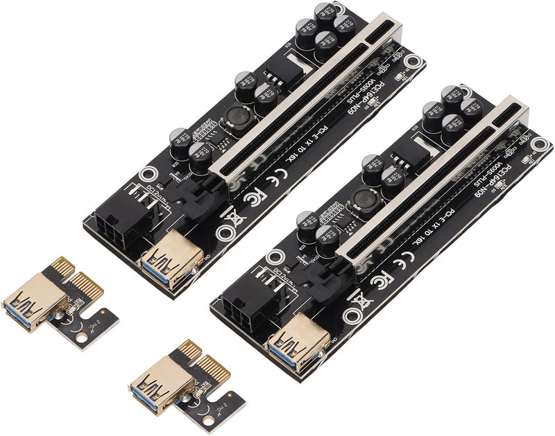 PCIE 1X to 16X Card, GPU Card with 6PIN Cable, Stable Graphics Exten with Multi Layer ed Cable, Good Fixabi for - Image 3