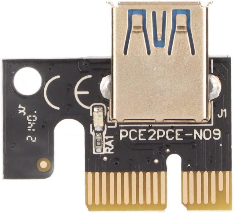 PCIE 1X to 16X Card, GPU Card with 6PIN Cable, Stable Graphics Exten with Multi Layer ed Cable, Good Fixabi for - Image 4